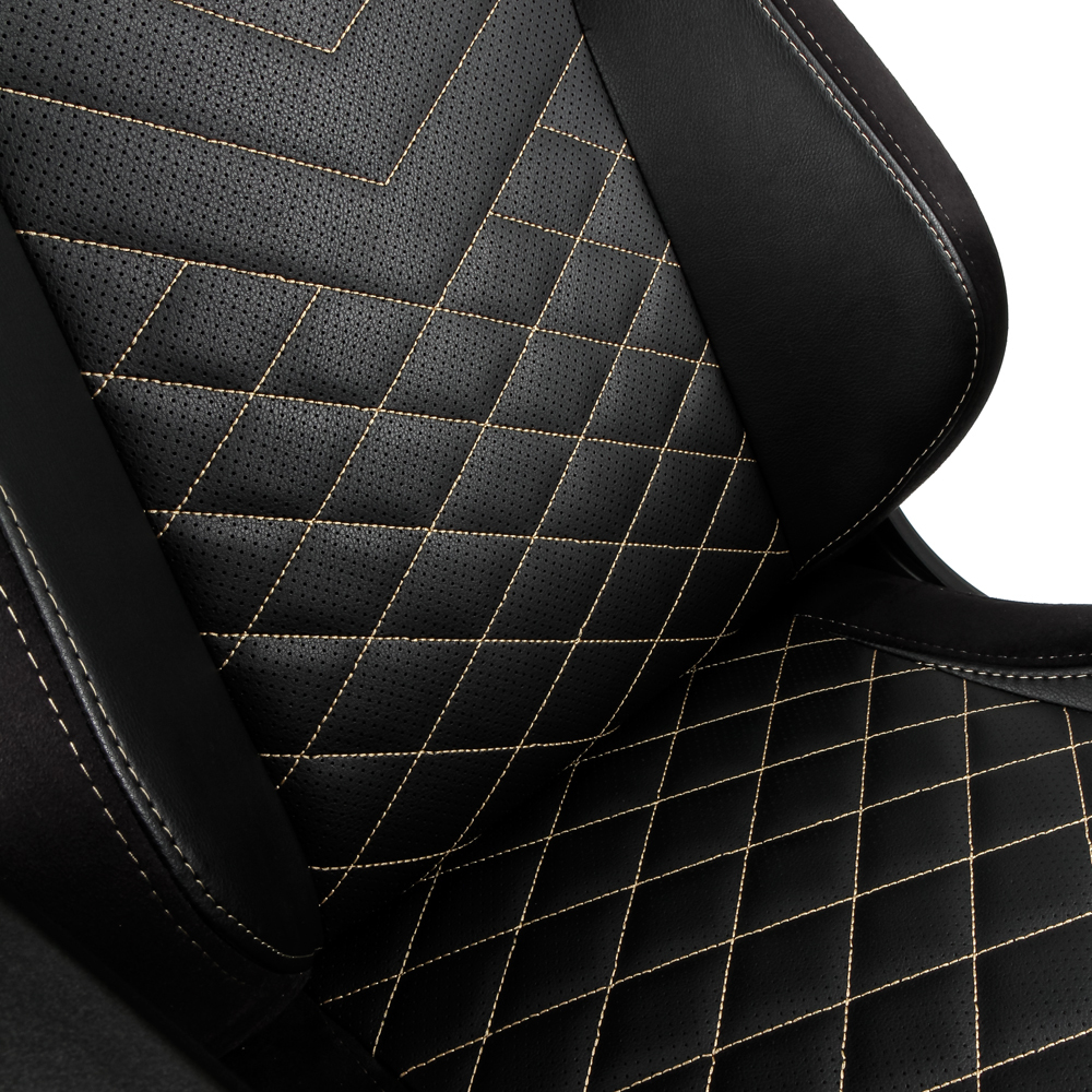 noblechairs - Cadeira noblechairs EPIC PU Leather Preto / Dourado