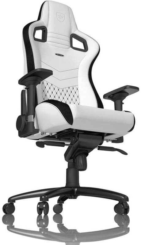 noblechairs - ** B Grade ** Cadeira noblechairs EPIC PU Leather Branco/Preto
