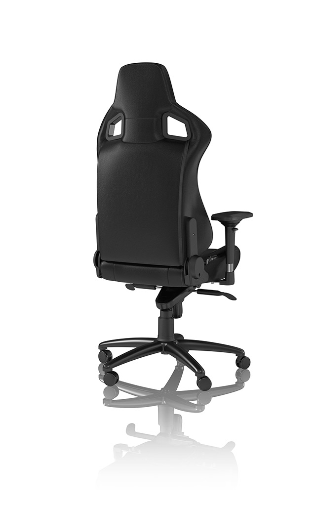 Cadeira noblechairs EPIC Real Leather Preto