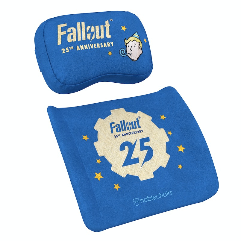noblechairs - Set de Almofadas noblechairs Memory Foam - Fallout 25th Anniversary Edition
