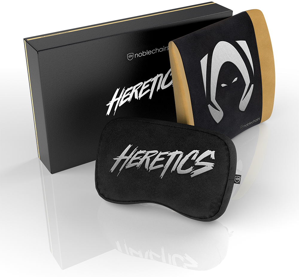 noblechairs - Set de Almofadas noblechairs Memory Foam - Heretics Edition