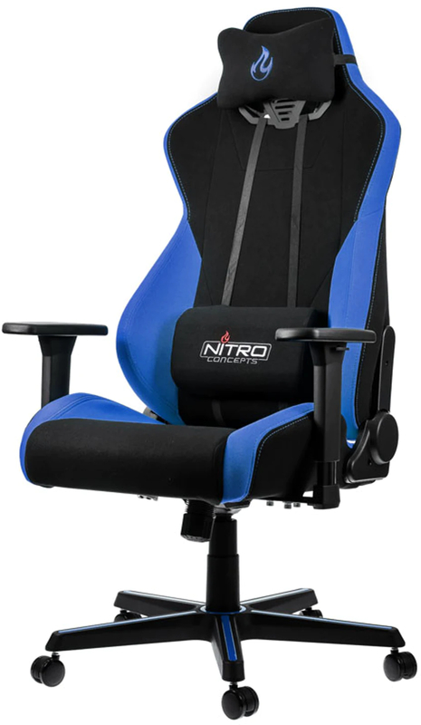 Nitro Concepts - ** B Grade ** Cadeira Nitro Concepts S300 Gaming Preta / Azul