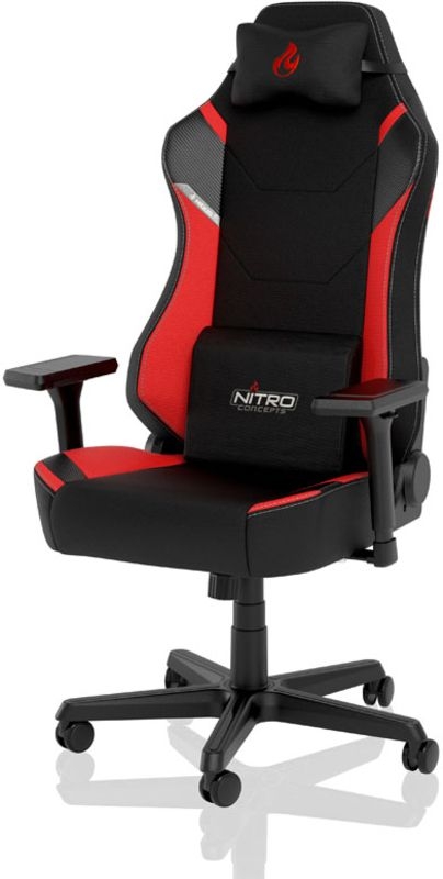 Nitro Concepts - ** B Grade ** Cadeira Nitro Concepts X1000 Gaming Preta / Vermelho