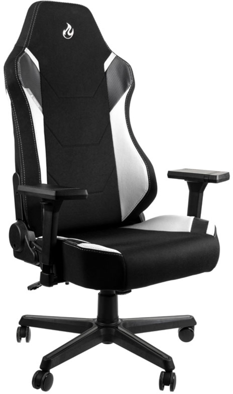 ** B Grade ** Cadeira Nitro Concepts X1000 Gaming Preta / Branco