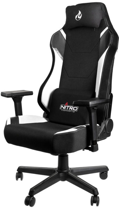 Nitro Concepts - ** B Grade ** Cadeira Nitro Concepts X1000 Gaming Preta / Branco