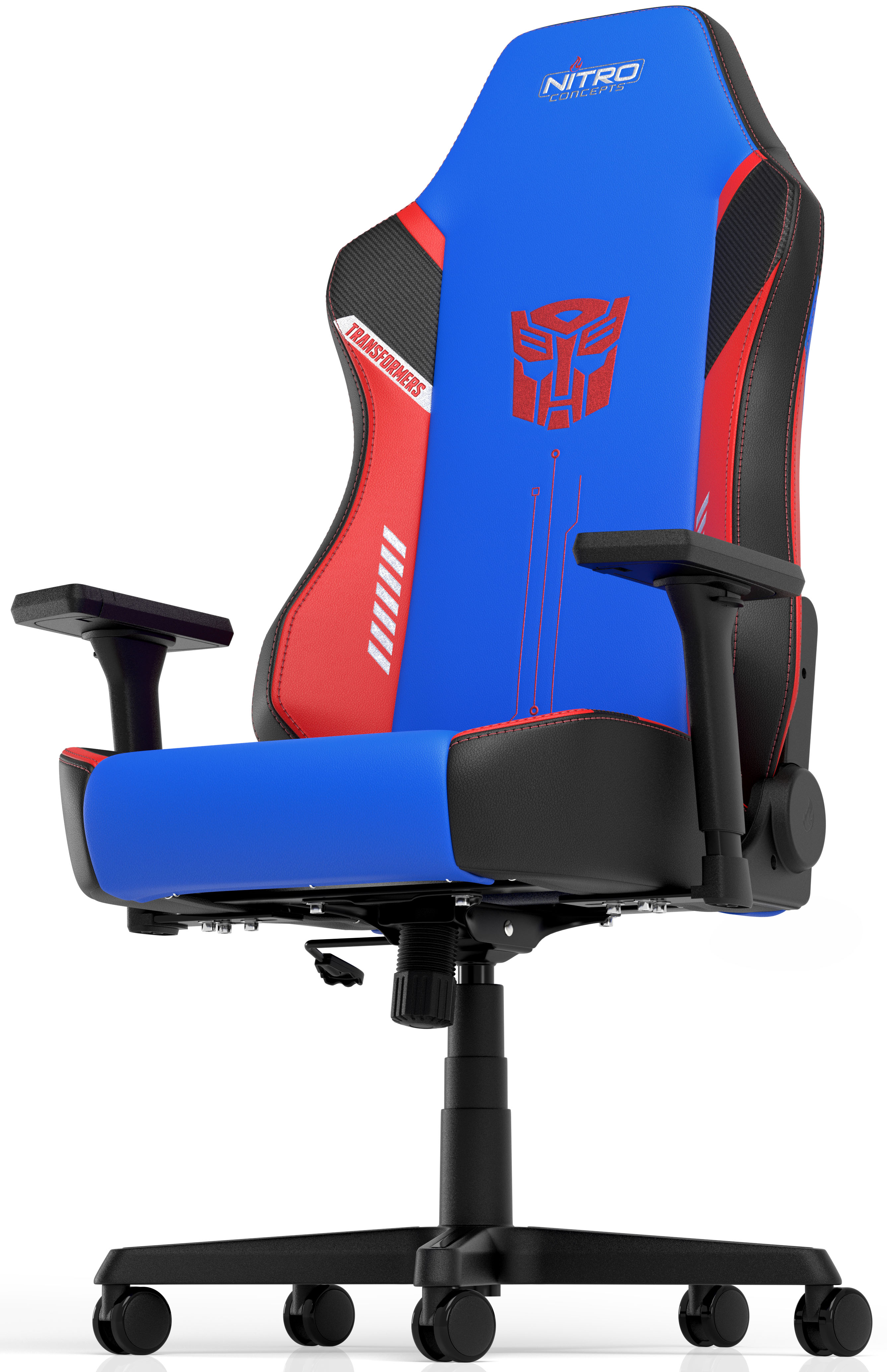 Nitro Concepts - Cadeira Nitro Concepts X1000 Gaming - Transformers Optimus Prime Edition