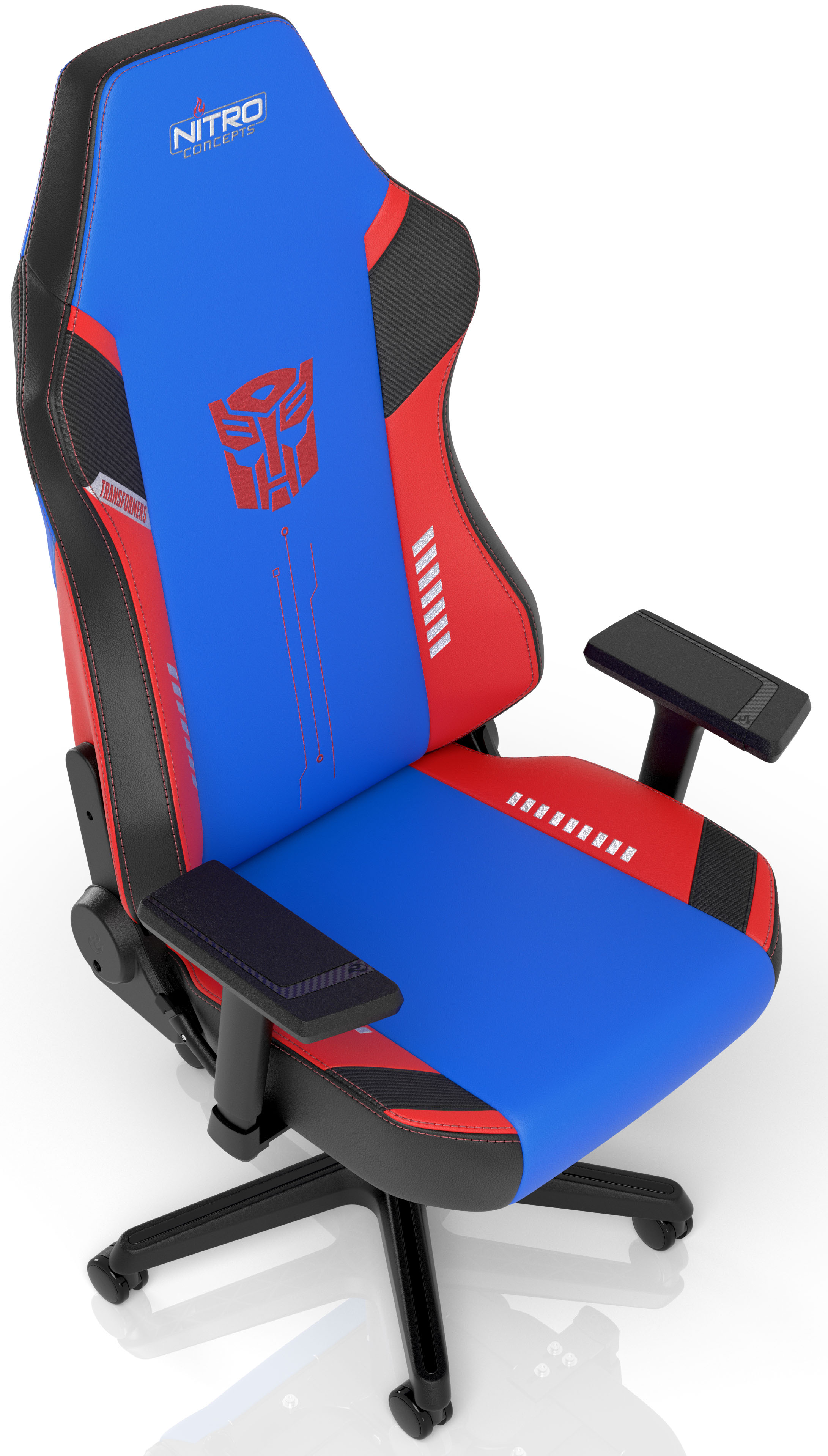 Nitro Concepts - Cadeira Nitro Concepts X1000 Gaming - Transformers Optimus Prime Edition