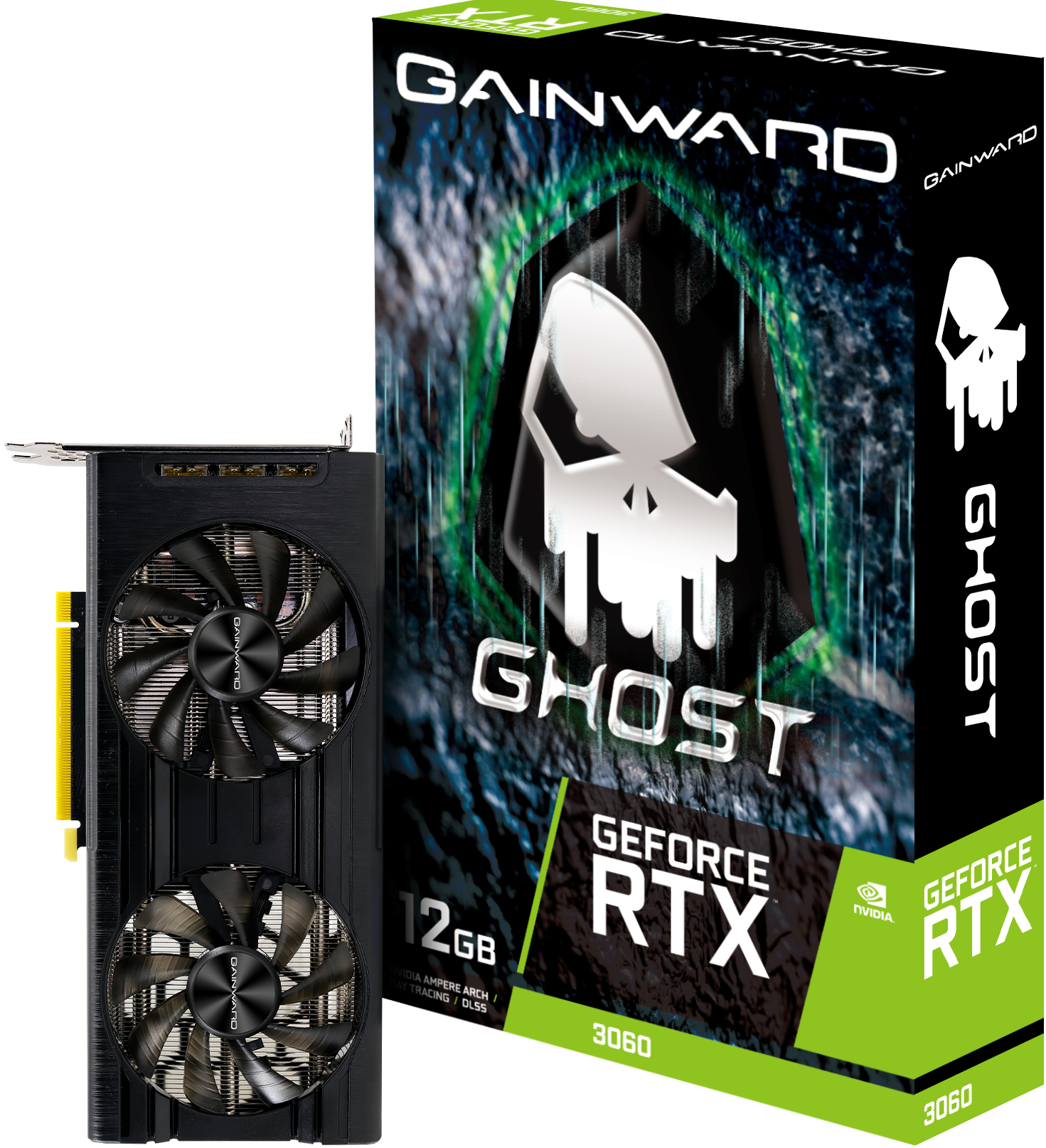Gráfica Gainward GeForce® RTX 3060 Ghost 12GB GDDR6