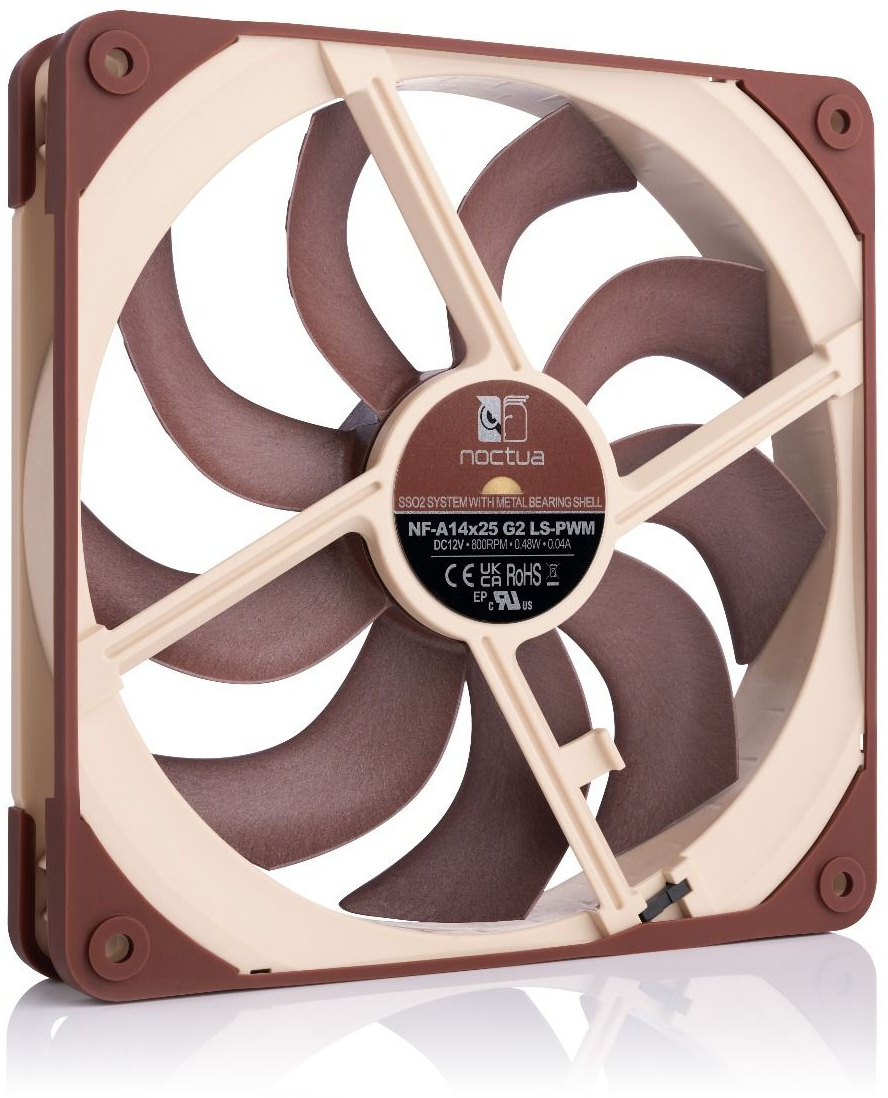 Noctua - Ventoinha Noctua NF-A14 G2 Low Speed PWM 140mm