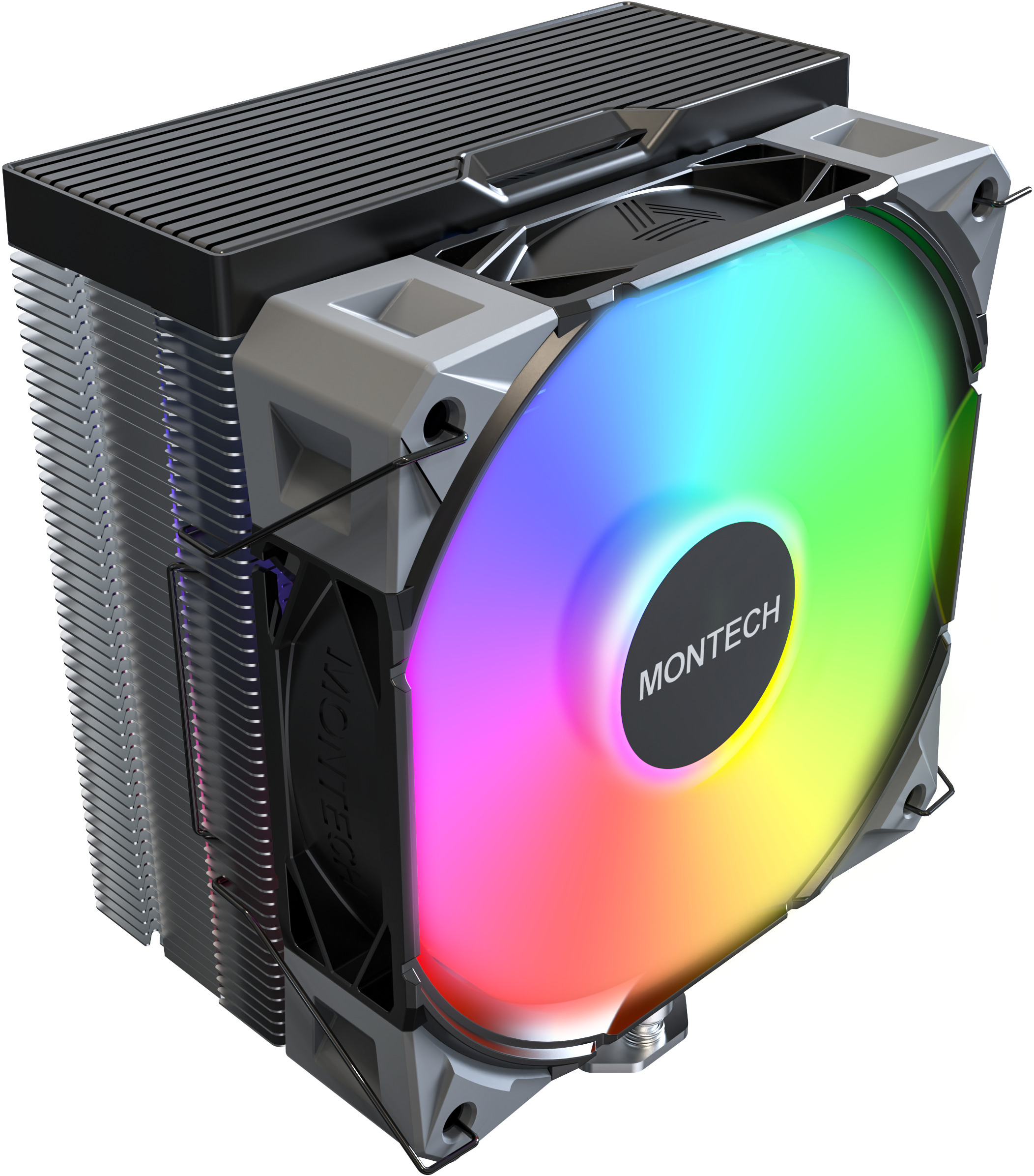 Montech - Cooler CPU Montech NX400 120mm Preto ARGB