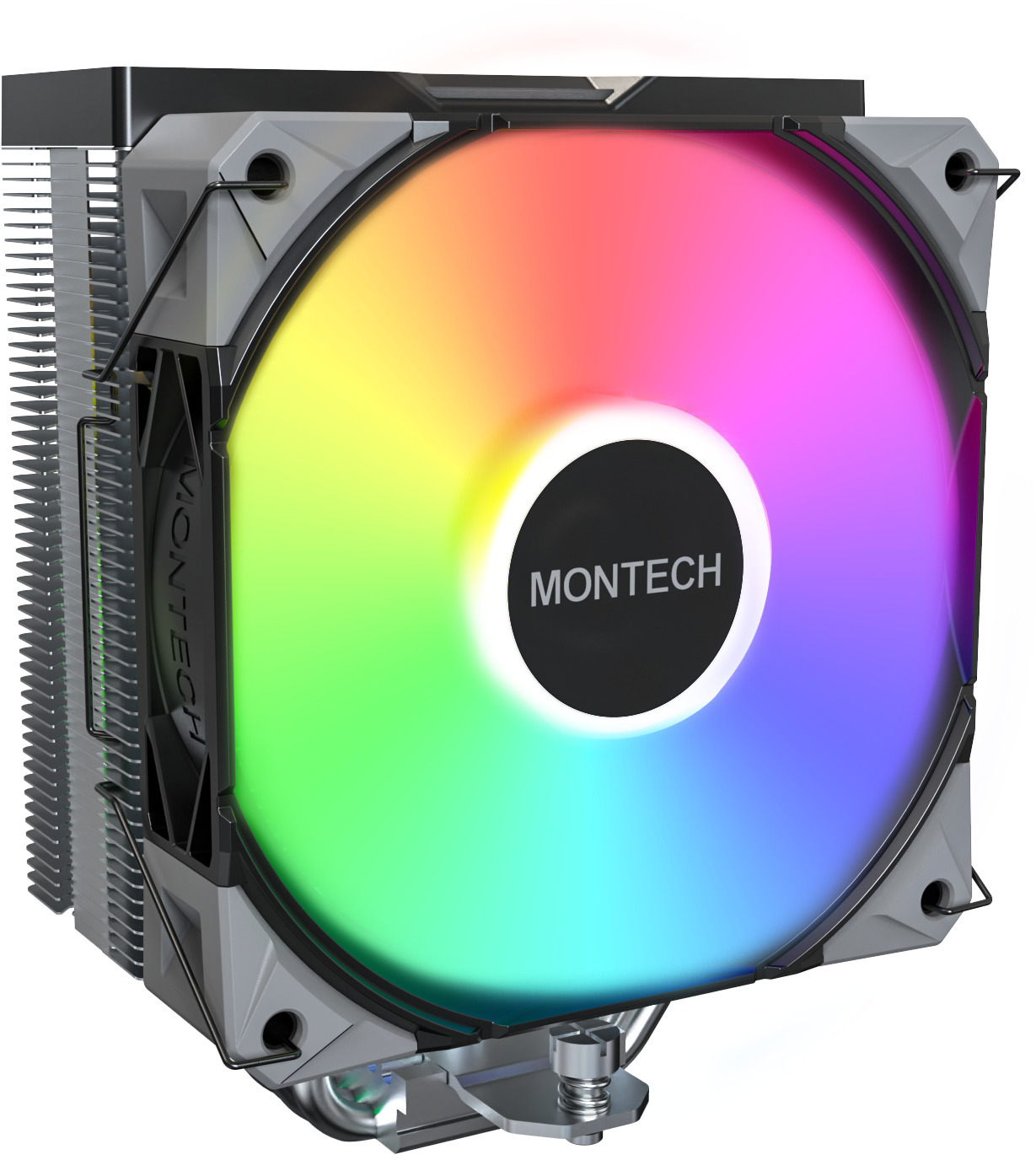 Montech - Cooler CPU Montech NX400 120mm Preto ARGB