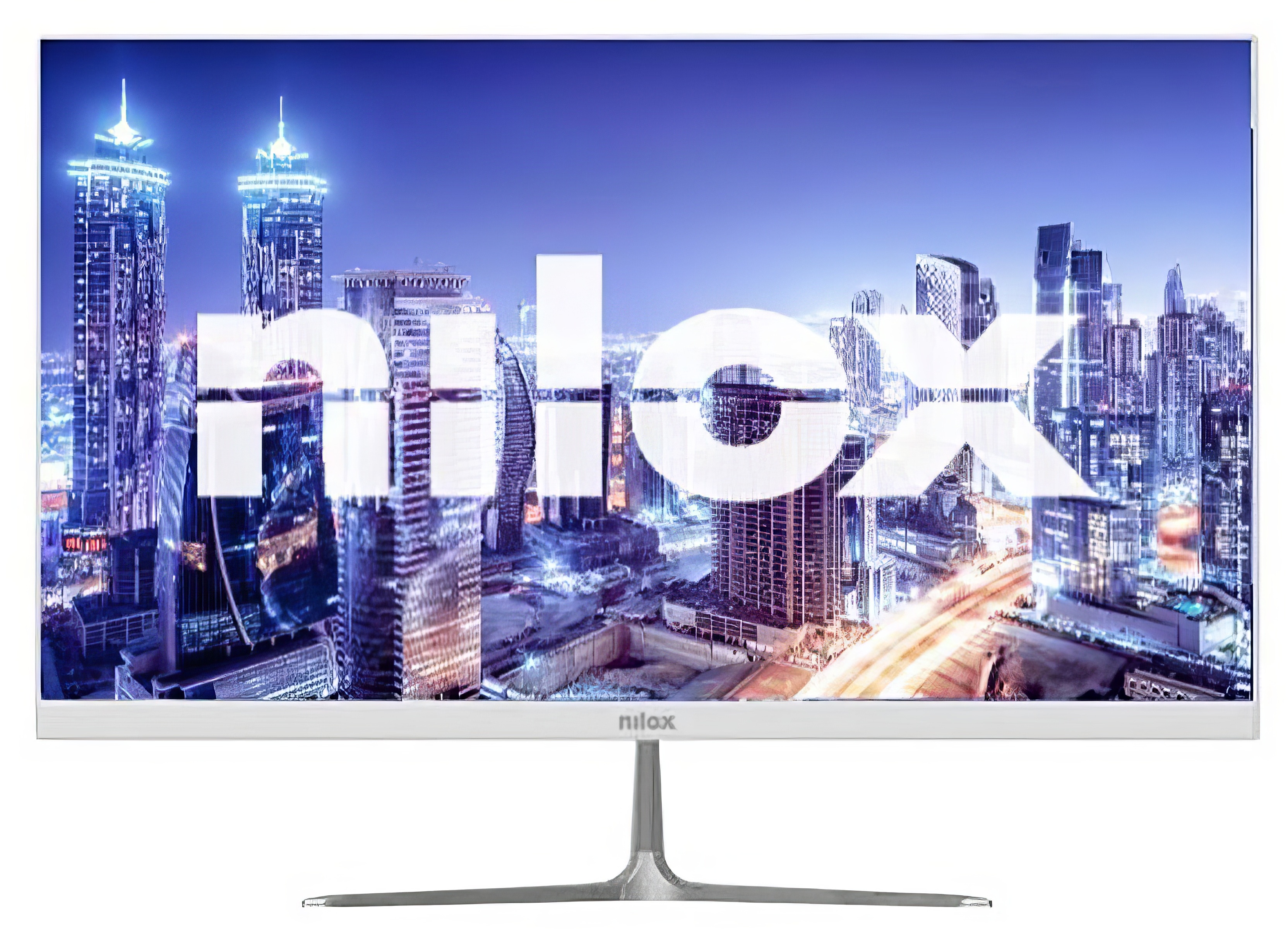 Monitor Nilox 24" 24FHD01W VA FHD 75Hz 4 ms Branco