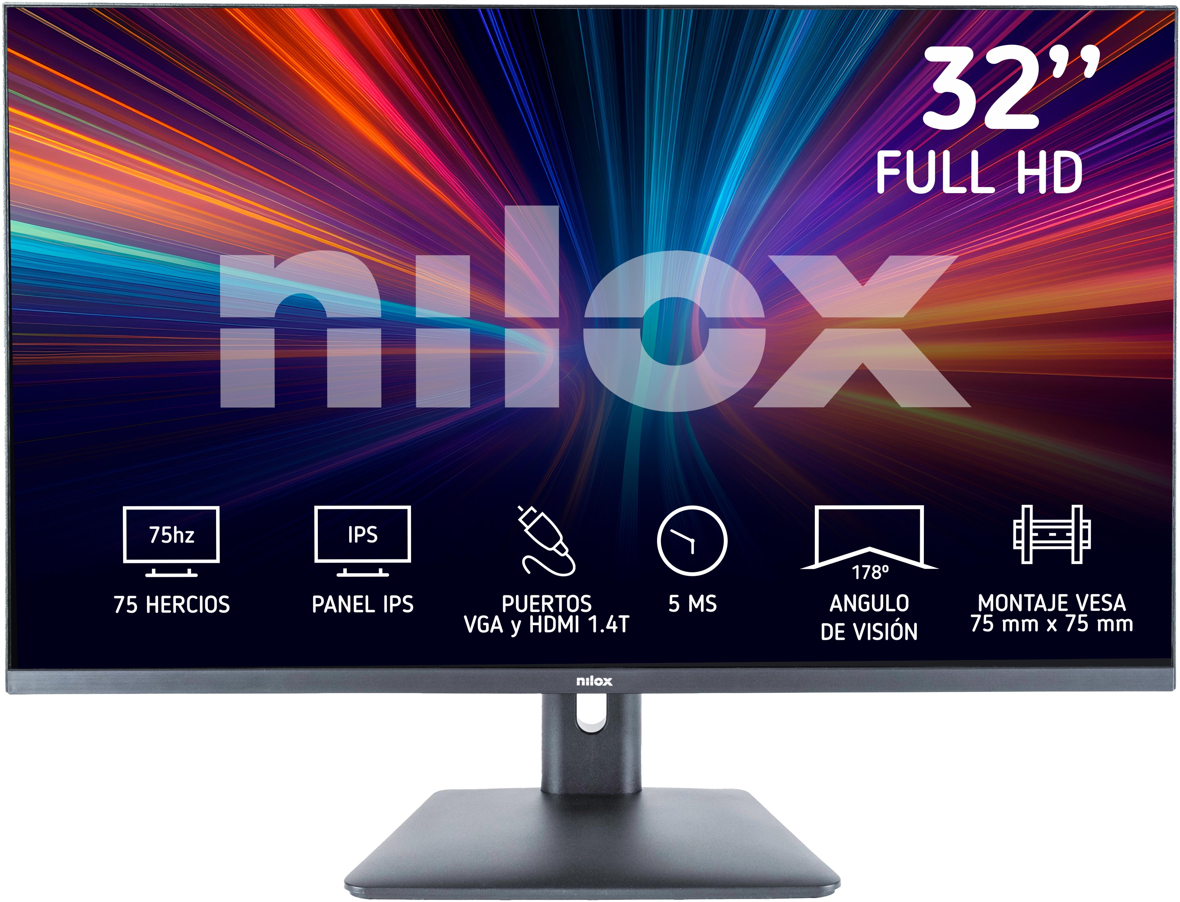 Nilox - Monitor Nilox 32" 32FHD11 IPS FHD 5ms