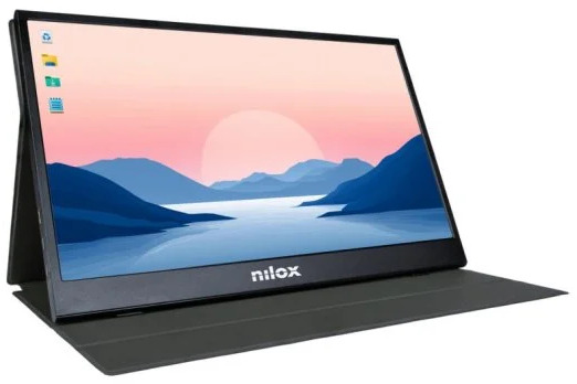 Nilox - Monitor Nilox Portátil 15.6" MP15FHD11 IPS FHD 60Hz 5ms Type-C