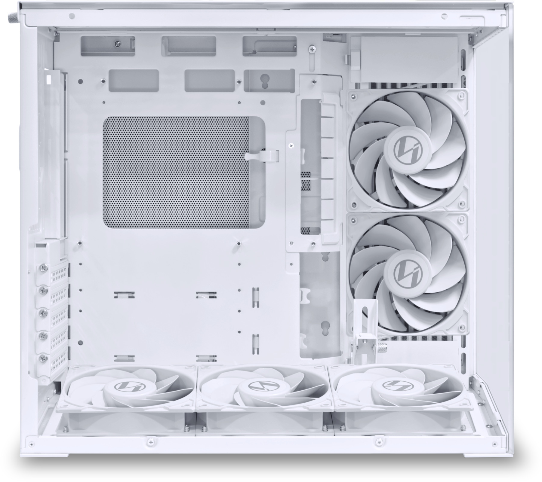 Lian Li - Caixa ATX Lian Li O11 Mini V2 Flow Branco
