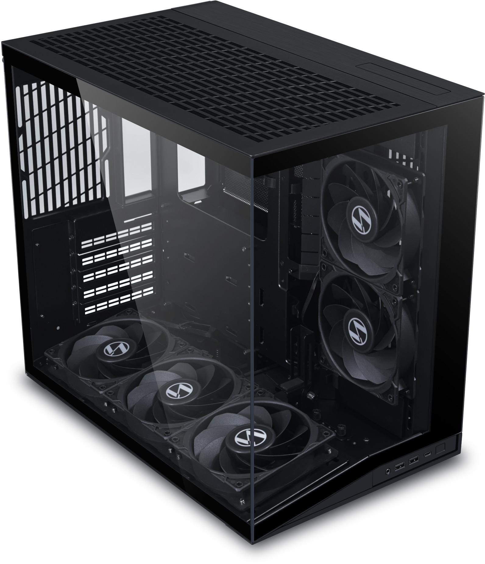 Lian Li - Caixa ATX Lian Li O11 Mini V2 Flow Preto