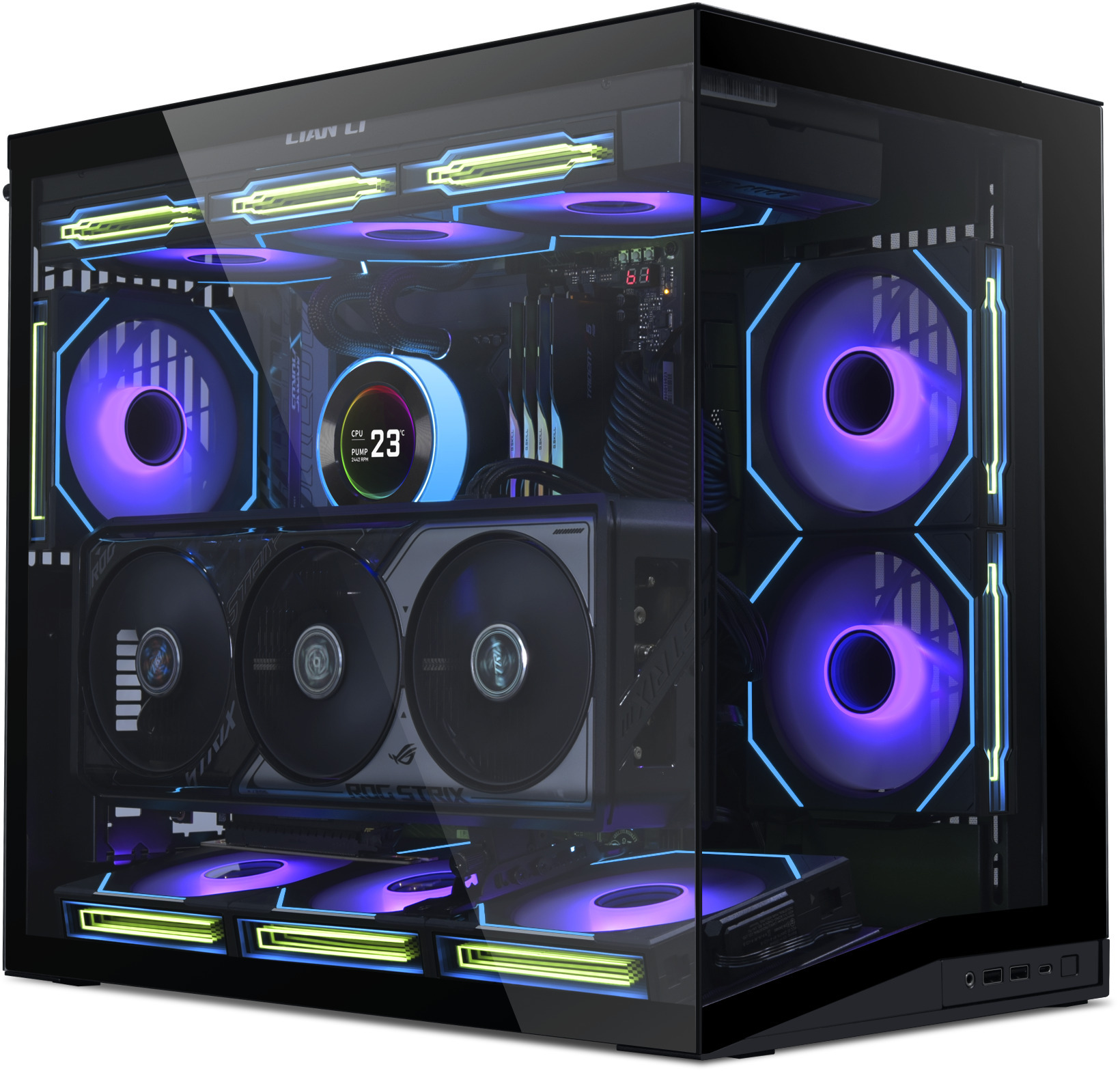 Lian Li - Caixa ATX Lian Li O11 Mini V2 Preto