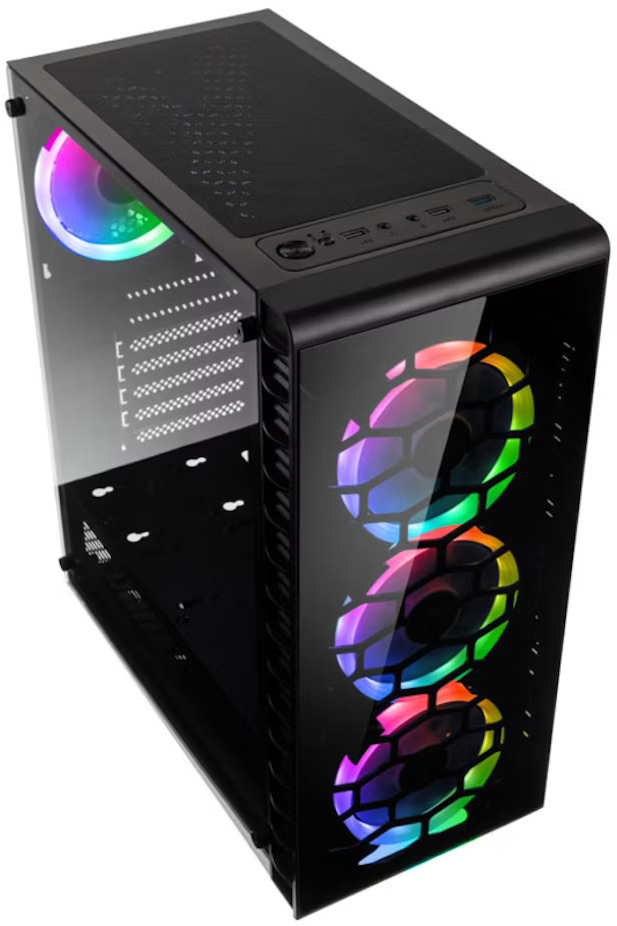 Kolink - **B Grade** Caixa ATX Kolink Observatory Lite RGB Vidro Temperado