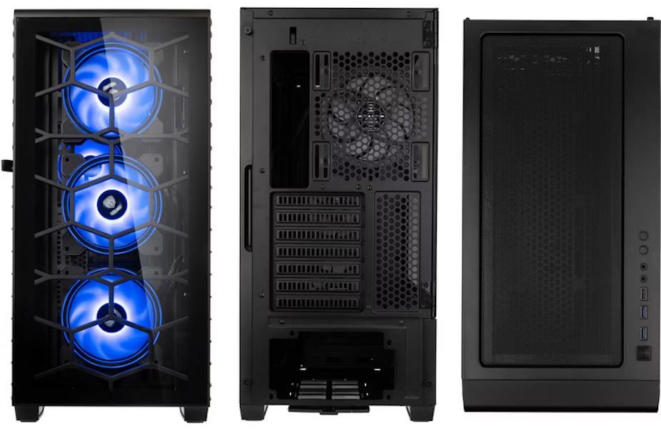 Kolink - **B Grade** Caixa ATX Kolink Observatory Y Mesh ARGB Preto