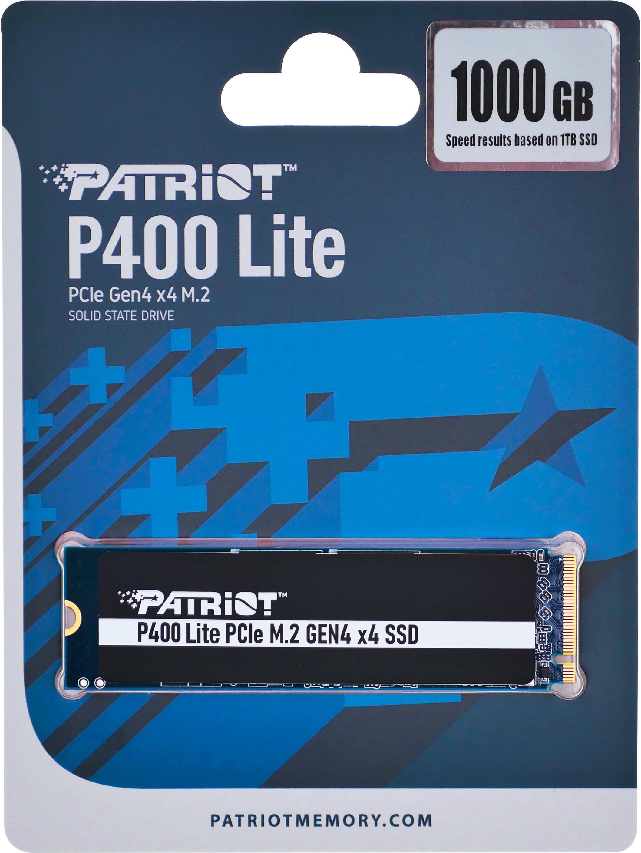  - SSD Patriot P400 Lite Gen4 M.2 NVMe 2280 (3500/2700MB/s)