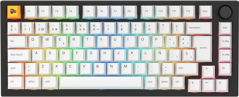 Glorious - Pre-Built Glorious GMMK Pro 75% ISO Black Slate (ES)