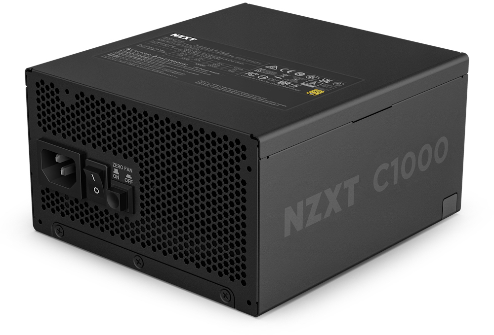 NZXT - Fonte de Alimentação NZXT 1000W 80+ Gold ATX 3.1 PCIe 5.1