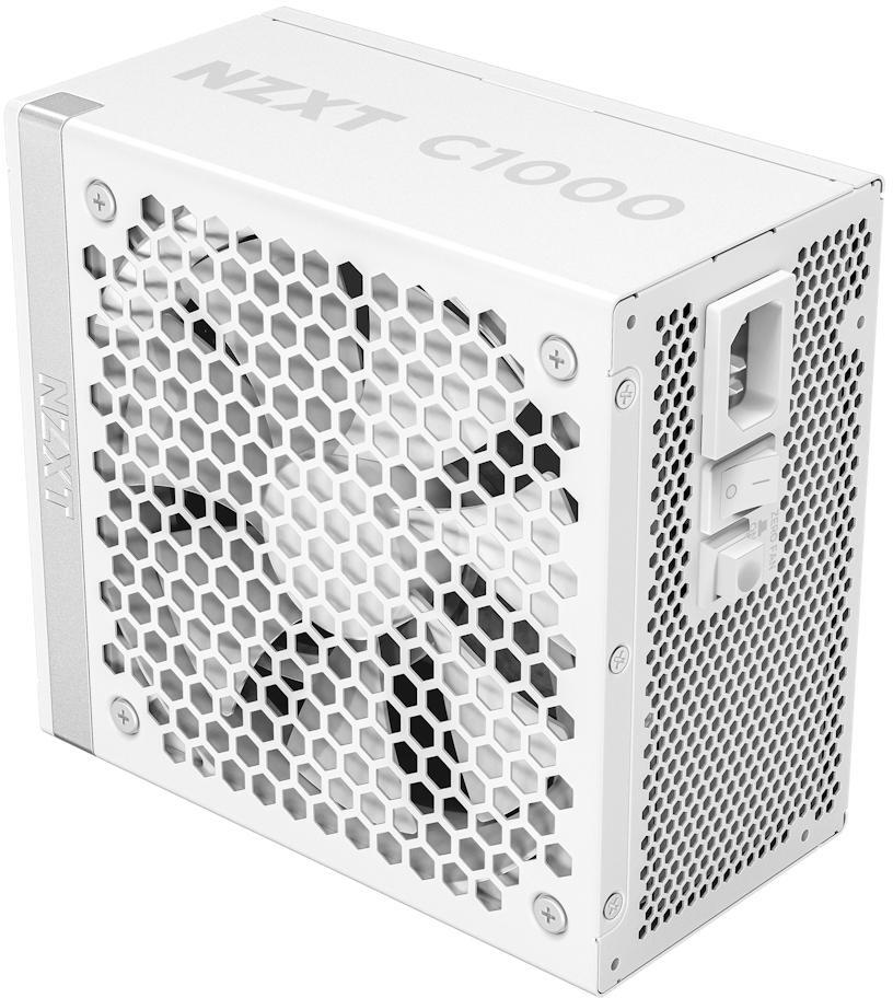 NZXT - Fonte de Alimentação NZXT 1000W 80+ Gold ATX 3.1 PCIe 5.1 Branca