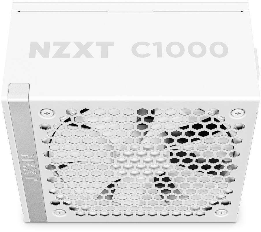 NZXT - Fonte de Alimentação NZXT 1000W 80+ Gold ATX 3.1 PCIe 5.1 Branca