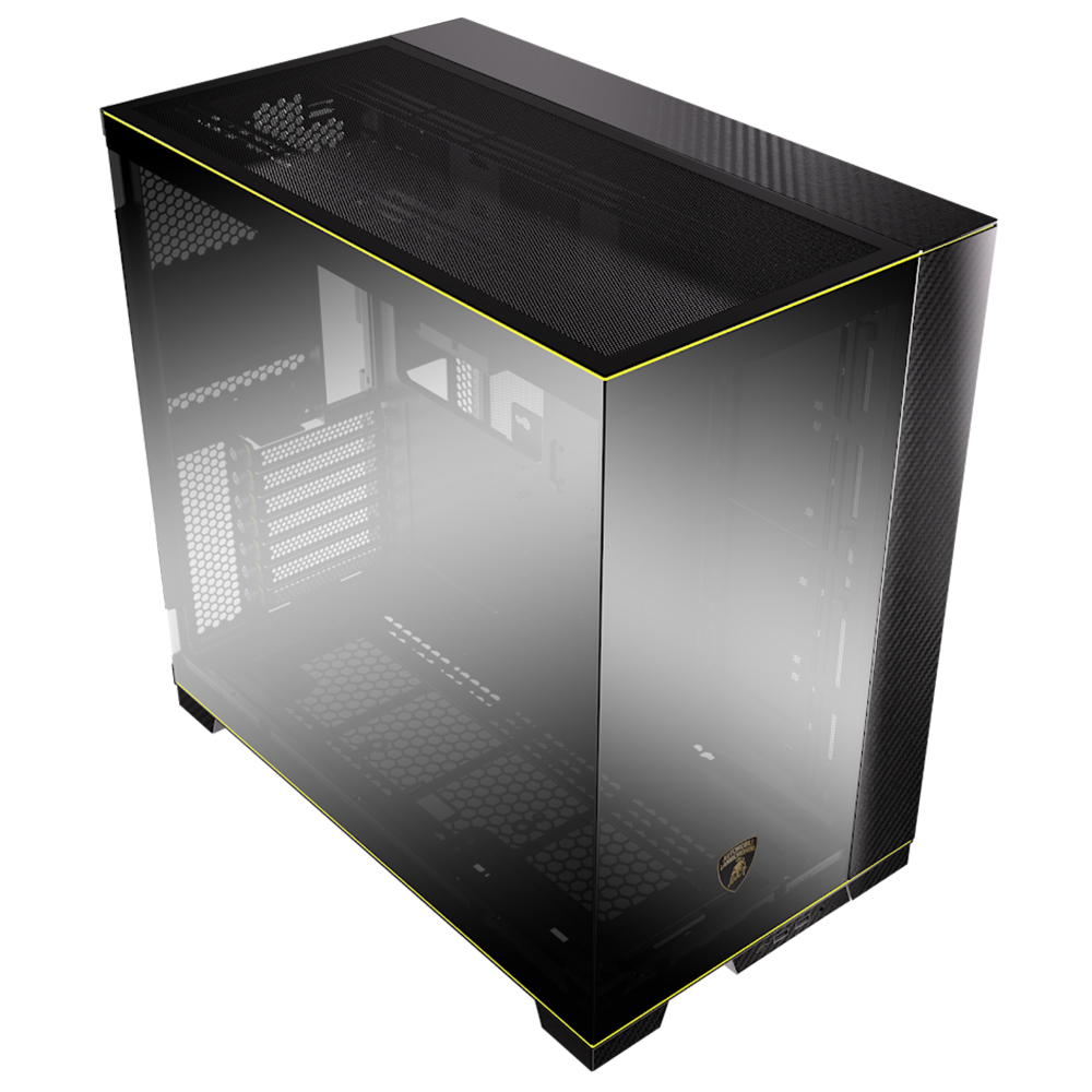 Lian Li - Caixa E-ATX Lian Li O11 Dynamic Evo RGB Preto x Lamborghini Vidro Temperado