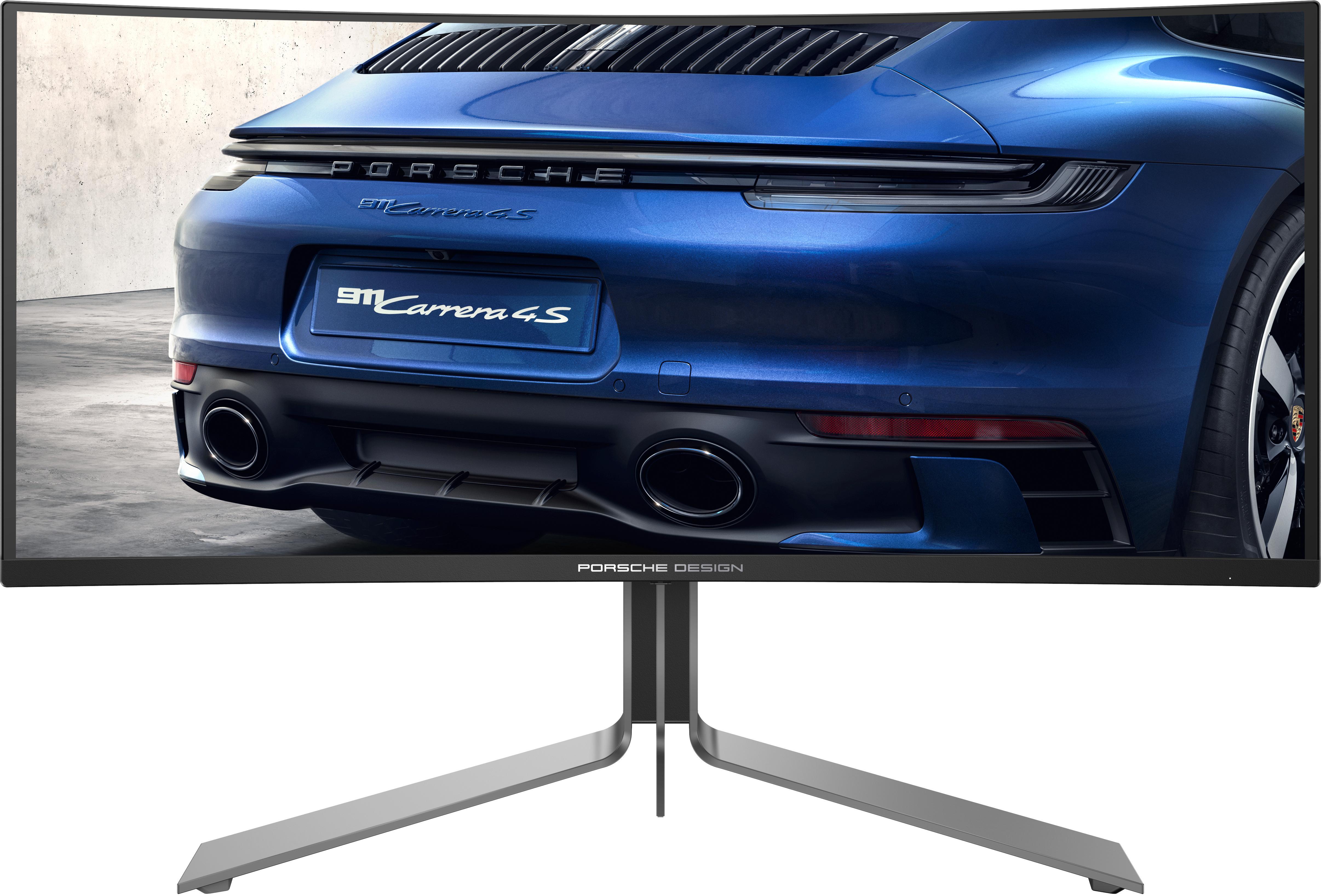 AOC - Monitor AOC AGON Porsche Design 34" PD34 QD-OLED WQHD 240Hz 0.3ms Adaptive Sync HDR True Black 400