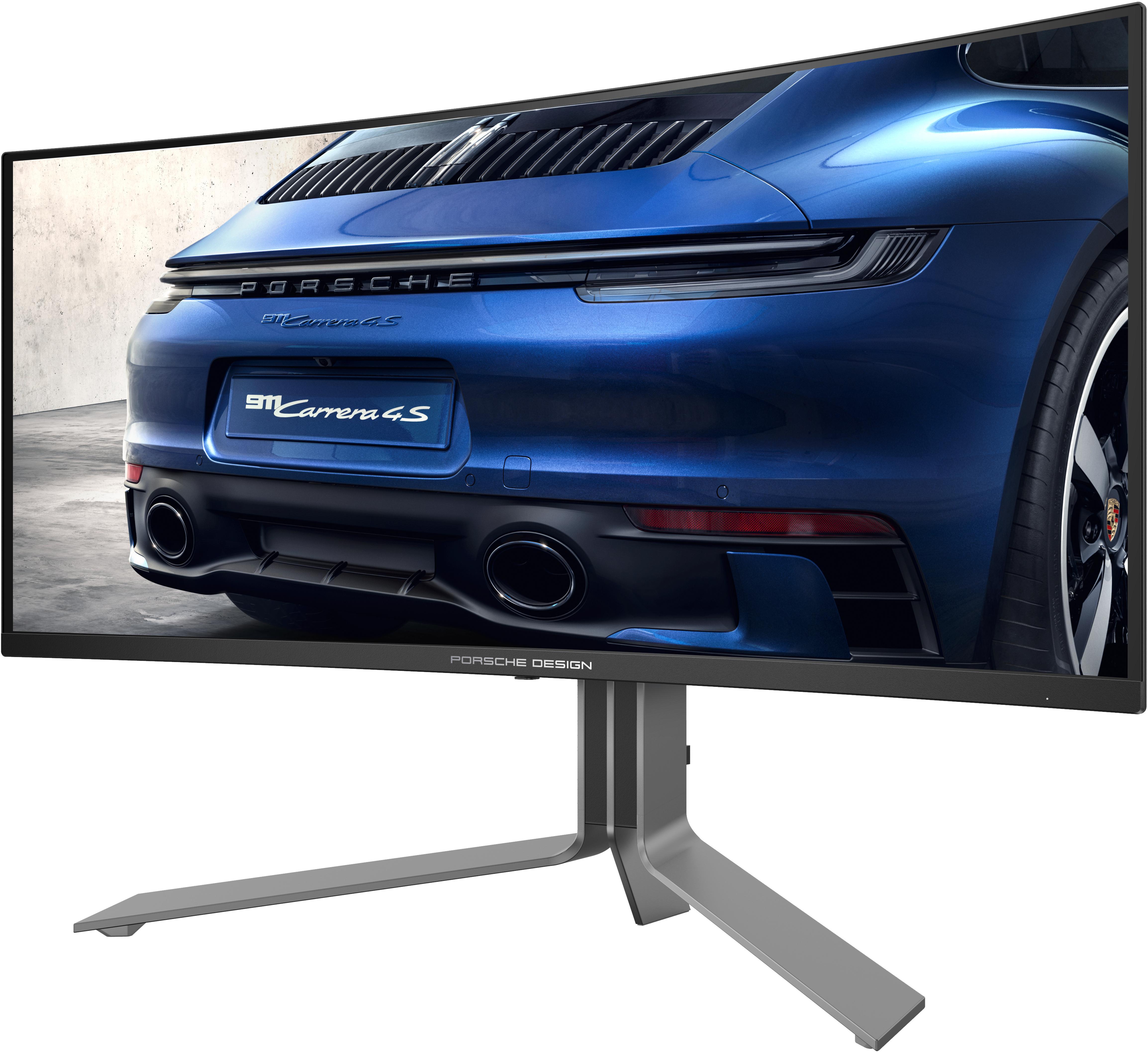 AOC - Monitor AOC AGON Porsche Design 34" PD34 QD-OLED WQHD 240Hz 0.3ms Adaptive Sync HDR True Black 400