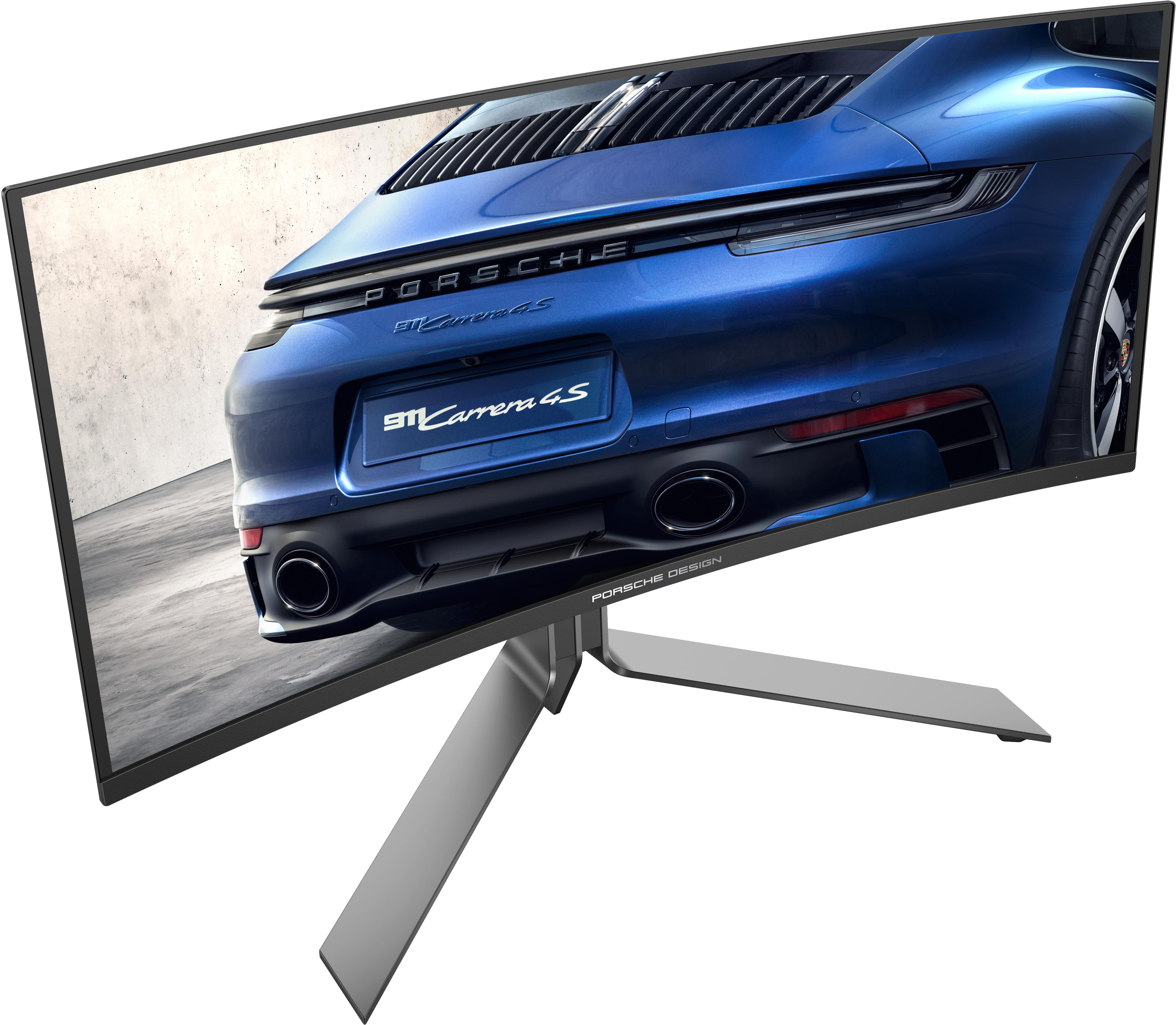 AOC - Monitor AOC AGON Porsche Design 34" PD34 QD-OLED WQHD 240Hz 0.3ms Adaptive Sync HDR True Black 400