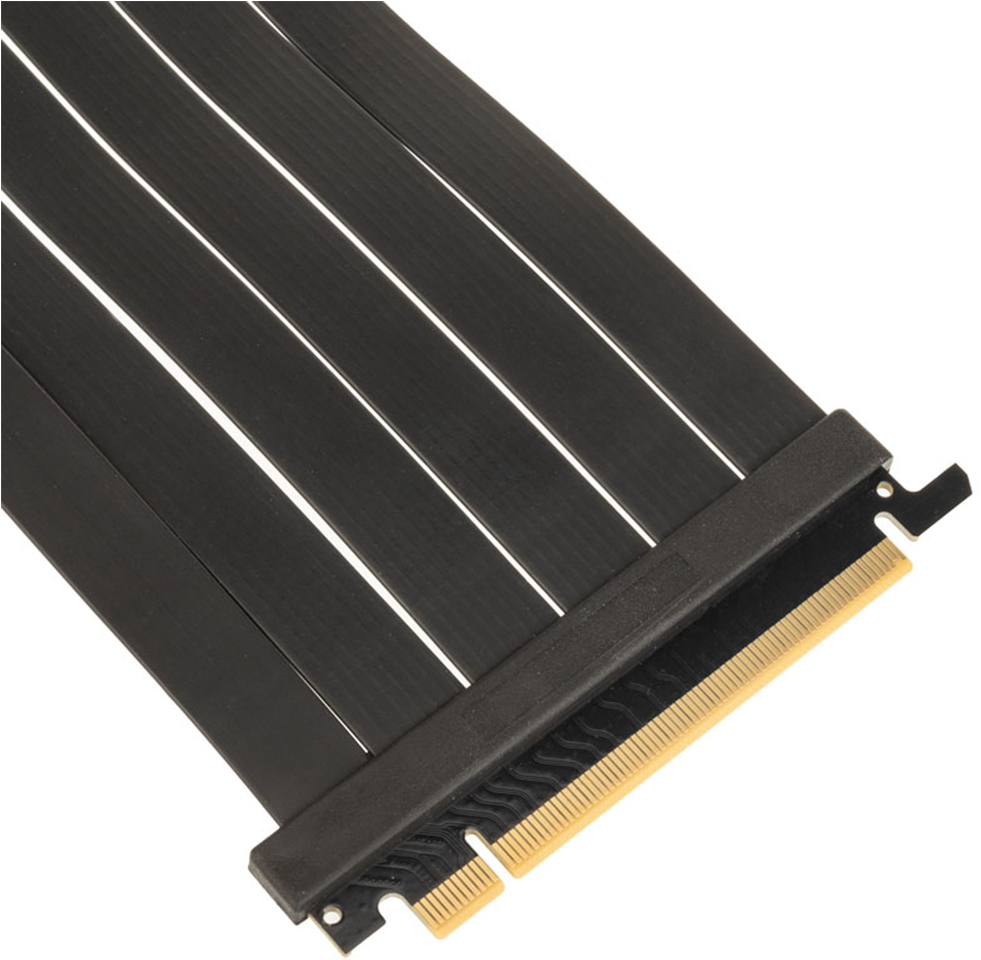 Kolink - Cabo Riser Kolink PCI-E Gen 5.0 180 Graus - 300mm Preto