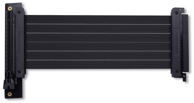 Phanteks - Riser Card Phanteks PCI-E x16 220mm 90 graus para Placa Gráfica