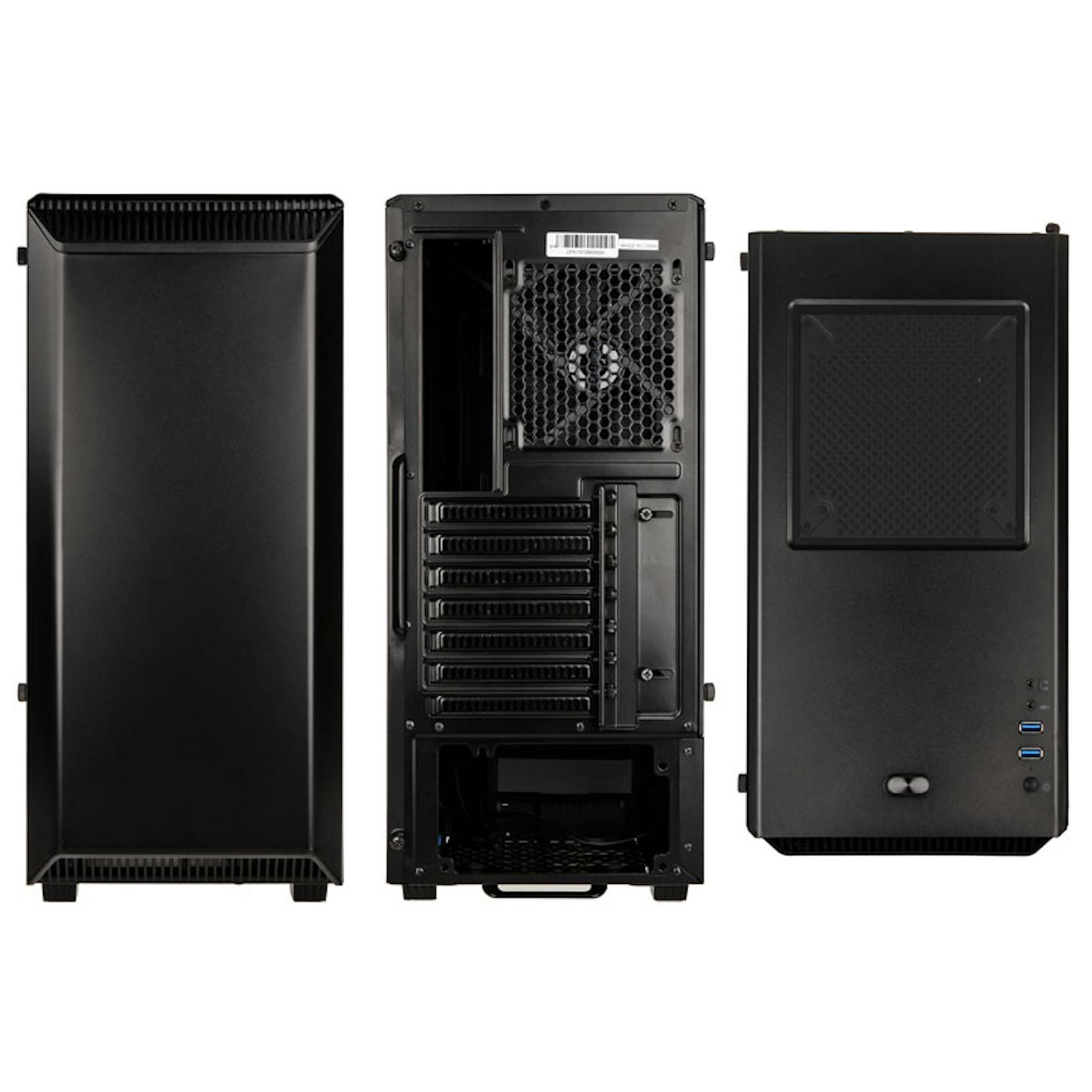 Caixa ATX Phanteks Eclipse P300 Preto Vidro Temperado