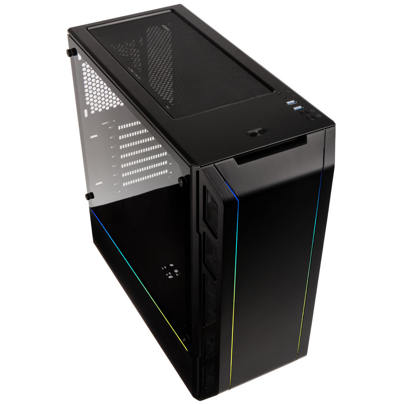 Caixa E-ATX Phanteks Eclipse P350X Digital RGB Preto Vidro Temperado