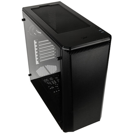 Caixa ATX Phanteks Eclipse P400 Air Preto, Vidro Temperado, Mesh