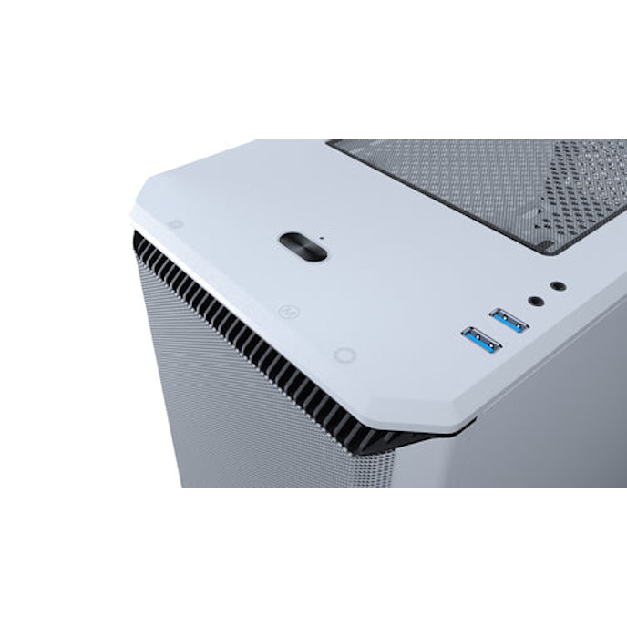 Caixa ATX Phanteks Eclipse P400 Air Branco, Vidro Temperado, Mesh, DRGB