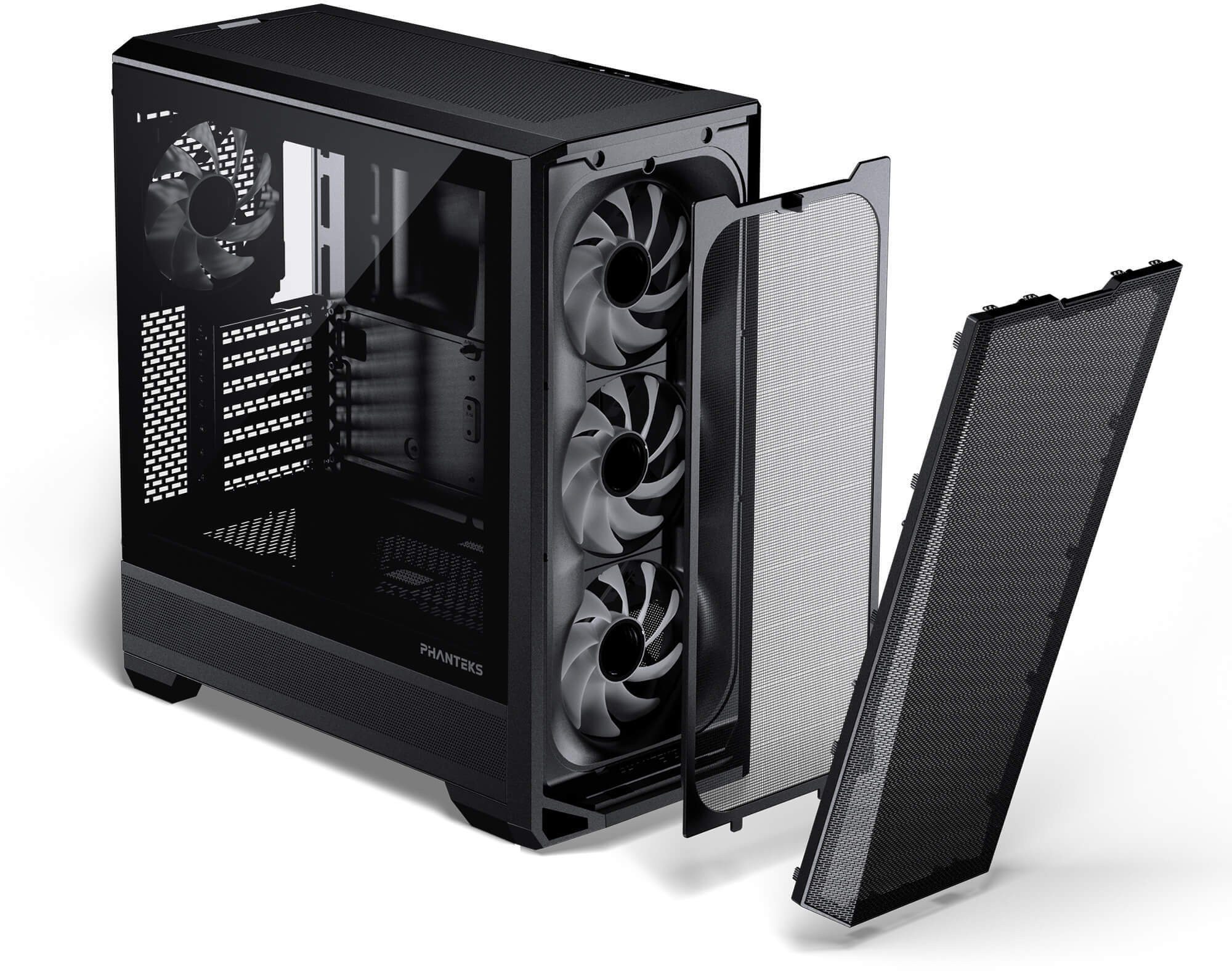 Phanteks - Caixa ATX Phanteks Eclipse G400A Vidro Temperado DRGB Preto Satin