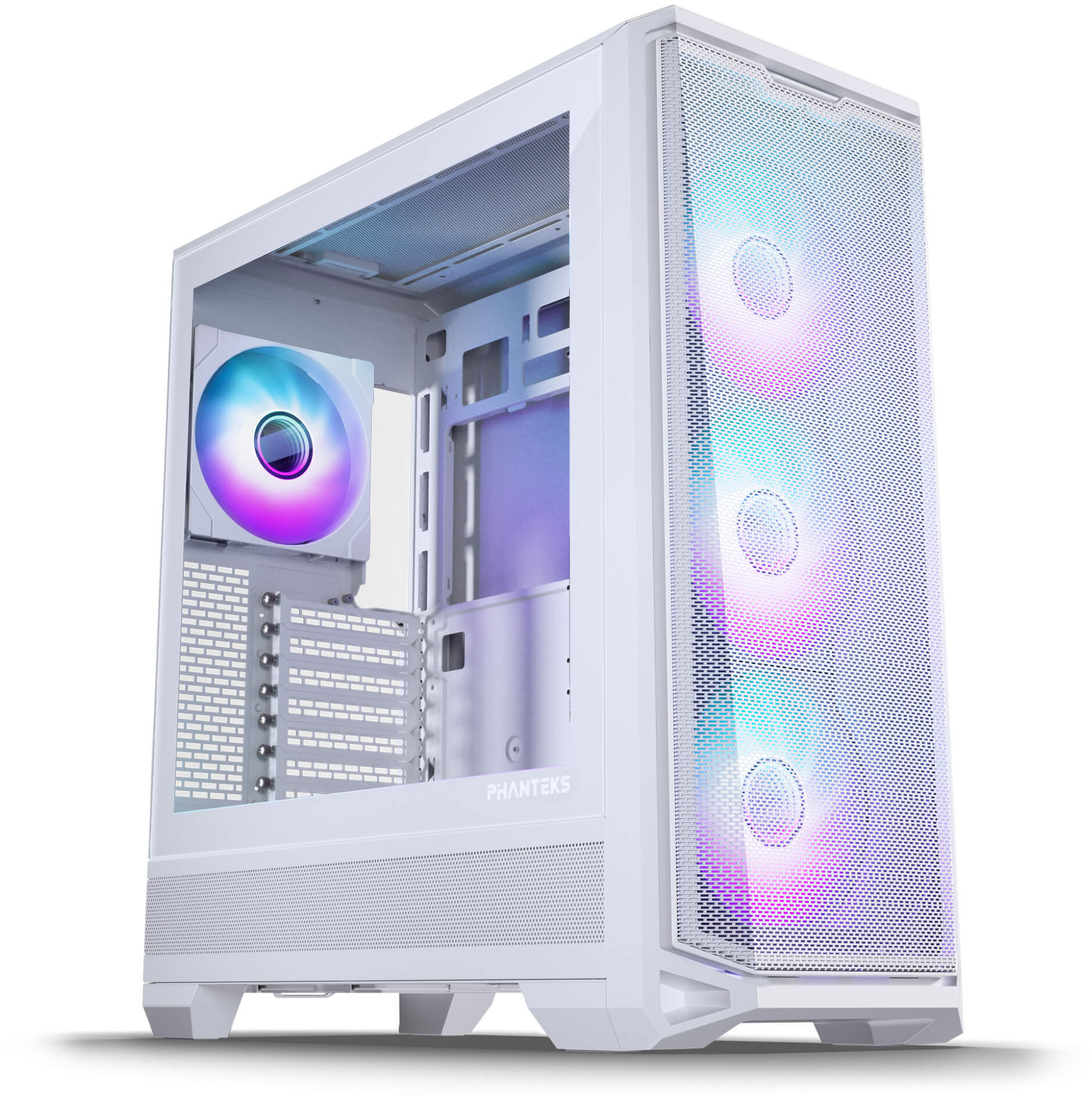 Caixa ATX Phanteks Eclipse G400A Vidro Temperado DRGB Branco Mate