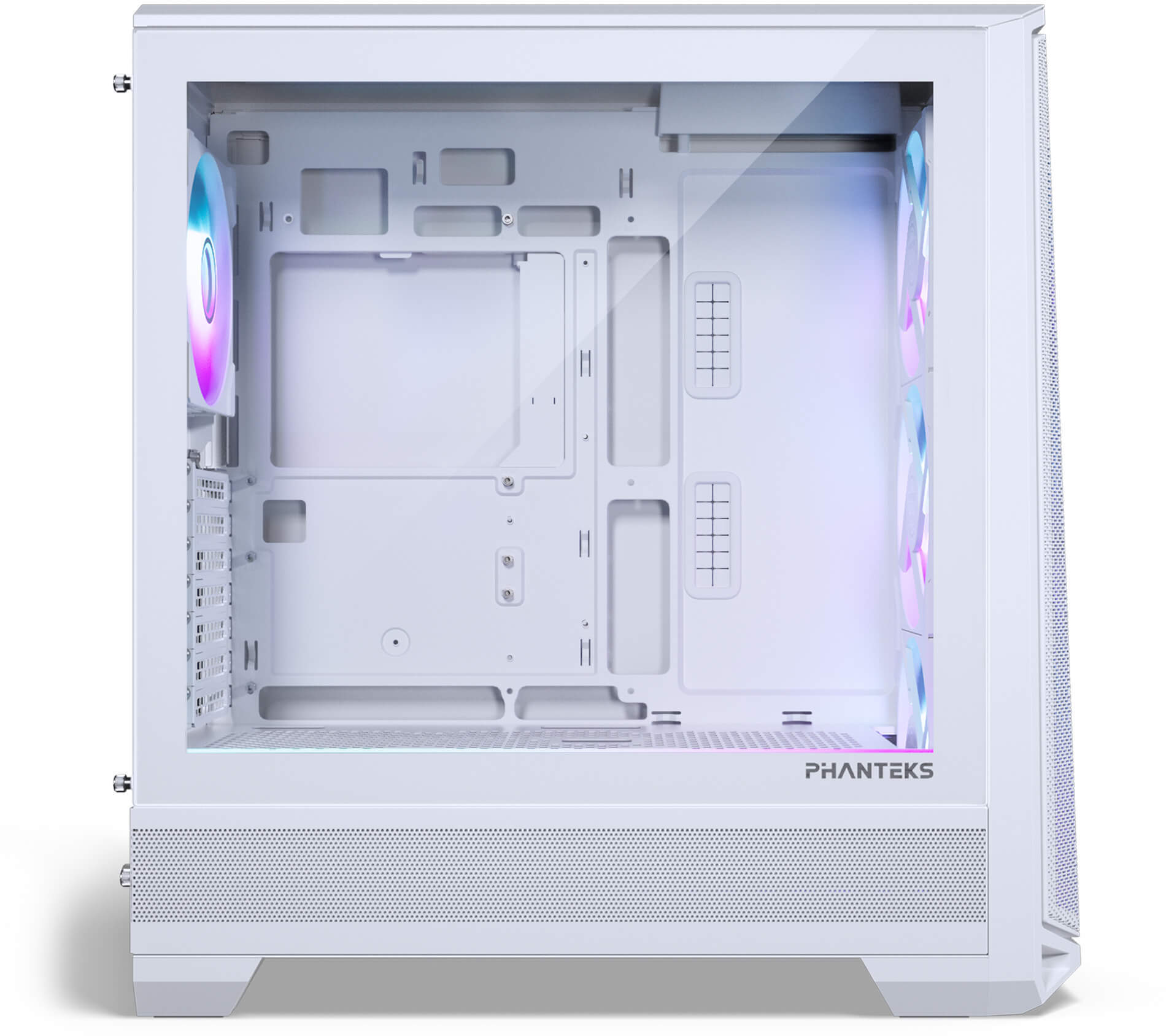 Phanteks - Caixa ATX Phanteks Eclipse G400A Vidro Temperado DRGB Branco Mate