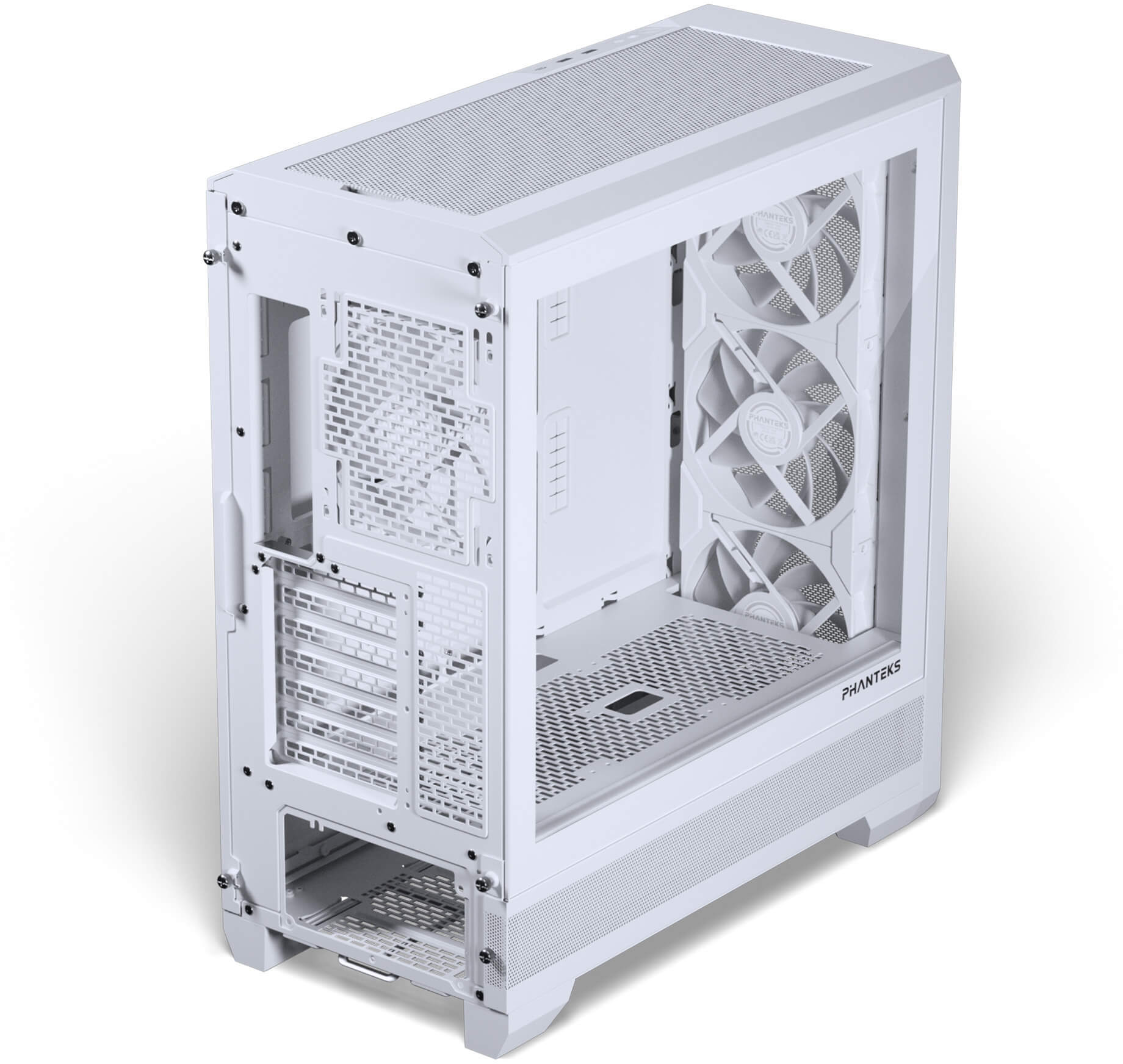 Phanteks - Caixa ATX Phanteks Eclipse G400A Vidro Temperado DRGB Branco Mate