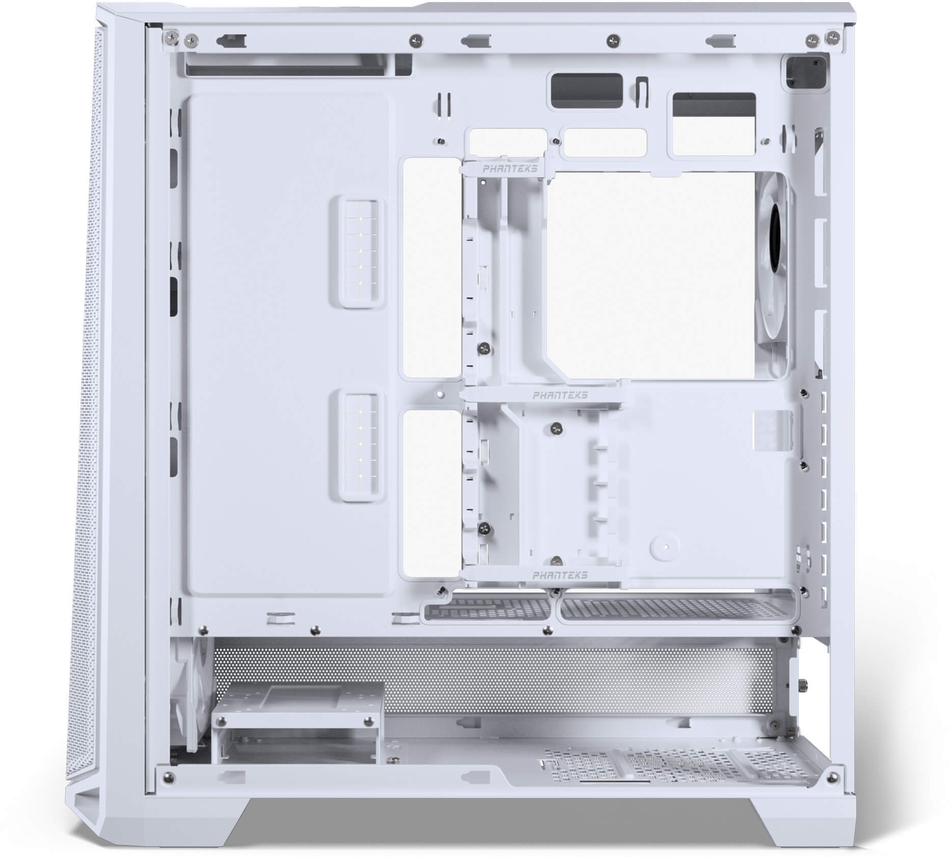 Phanteks - Caixa ATX Phanteks Eclipse G400A Vidro Temperado DRGB Branco Mate