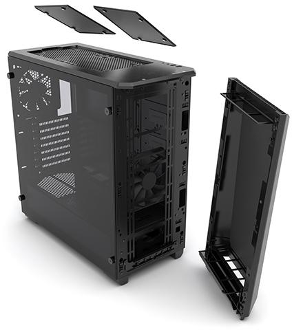 Phanteks - ** B Grade ** Caixa ATX Phanteks Eclipse P400S Preto Vidro Temperado