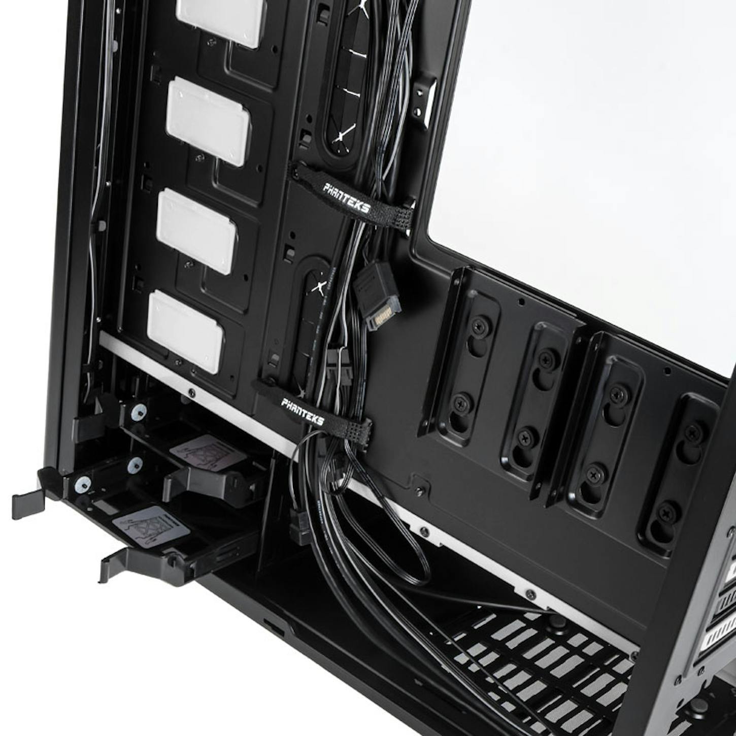 Caixa ATX Phanteks Eclipse P400 Preto / Branco Vidro Temperado