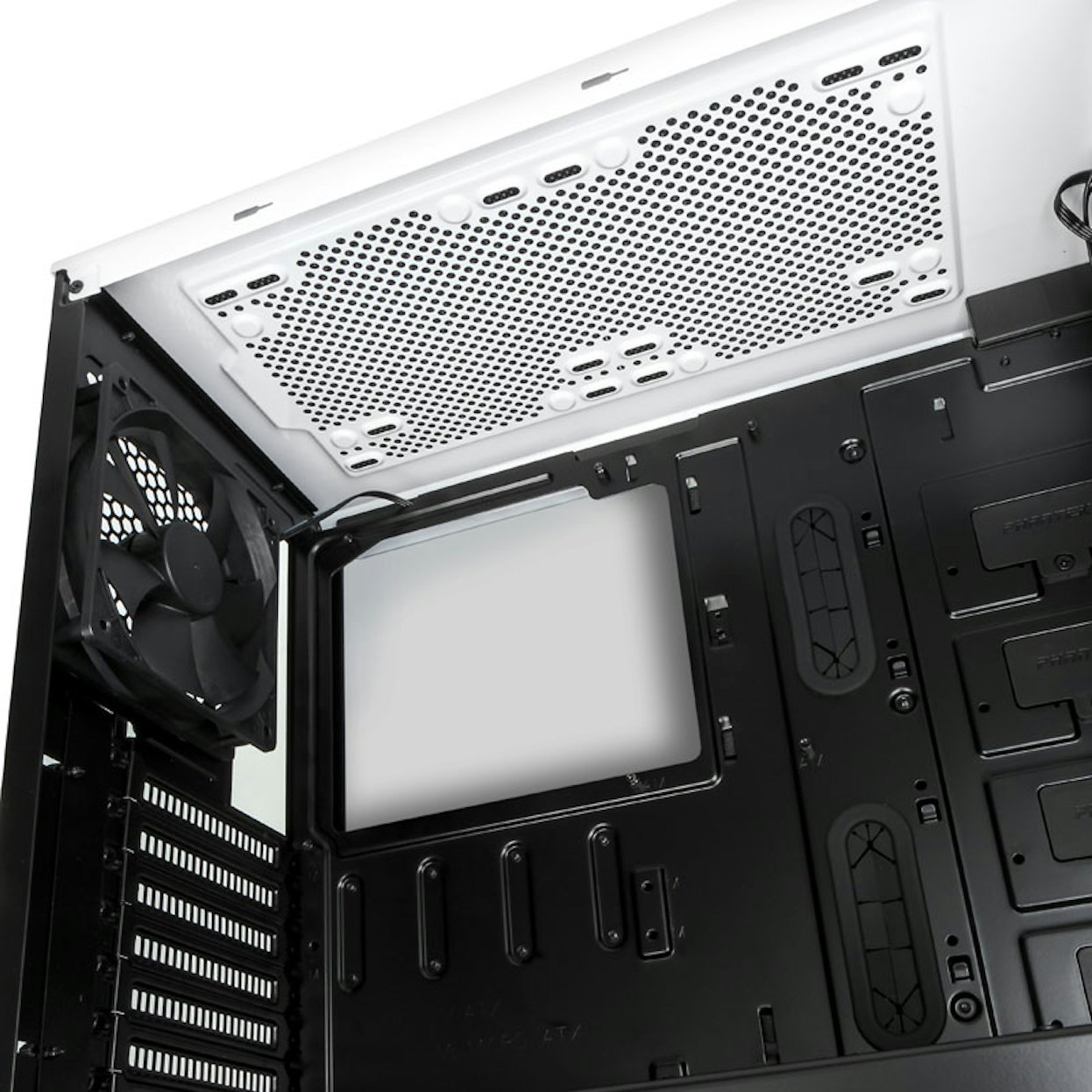 Caixa ATX Phanteks Eclipse P400 Branco Vidro Temperado