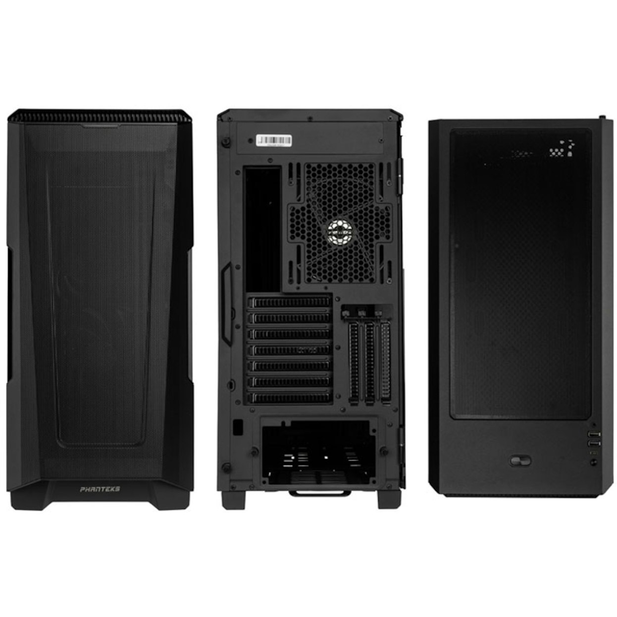 Caixa ATX Phanteks Eclipse P500A Preta, Vidro Temperado