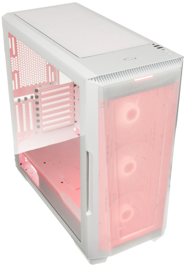 Phanteks - Caixa ATX Phanteks Eclipse P500A Air Vidro Temperado Mesh DRGB Branco