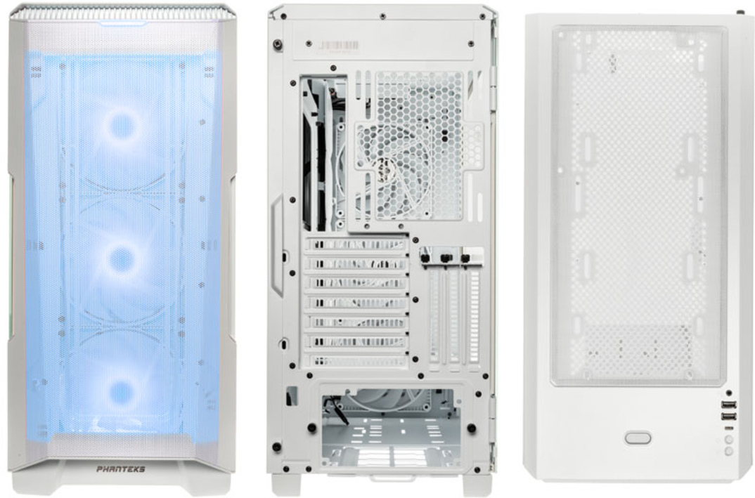 Phanteks - Caixa ATX Phanteks Eclipse P500A Air Vidro Temperado Mesh DRGB Branco