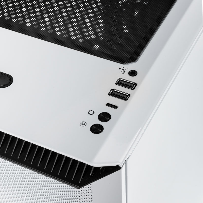 Caixa ATX Phanteks Eclipse P500A D-RGB Branca, Vidro Temperado | Globaldata